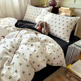3/4Pcs Digital Printing Cartoon Bedding Set Single Queen King Size Duvet Cover Set Bed Sheet Pillowcases