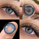 Fashion Colores Contact Lenses for Eyes Brown Contact Lens Gray Contact Lens Color Eye Contacts Eye Makeup Beauty Pupils