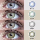Rome Times Myopia Color Contact Lenses 6 Months Use 14.2mm Small Pupil Prescription Korea Design for Daily Eye Beauty