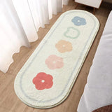 Modern Simple Girl Bedroom Bedside Printed Soft Carpet Home Balcony Bay Window Plush Carpets Cute Living Room Decoration Rug