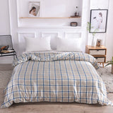 Bed Linen Silky Duvet Cover220x240 Stripe Queen Size 1PCS Quilt Cover Bedding covers Fashion Home Textile Nordic sling