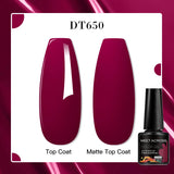 7ml Rubber Base Nail Gel Polish Nude Milky White DIY Nail Art Soak Off Gel Polish Semi Permanent Painting UV Vernis