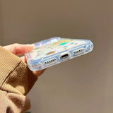 For Iphone 17 17pro 17Promax Laser Star Pattern Glitter Phone Case for IPhone 14 15 16 Pro Max Shockproof Protective Clear Cover