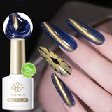 10ml Cat Magnetic Eye Gel Polish Glass Bead For Autumn Winter Crystal Semi Permanent Glitter Soak Off HEMA/TPO FREE