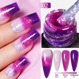 7.5ML Green Crystal Cat Magnetic Gel Nail Polish Shiny Green Glitter Cat Eye Gel For Manicure Soak Off UV Nail Art Varnish