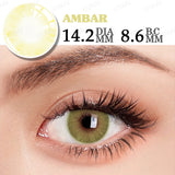 1Pair Color Contact Lenses for Blue Eyes Natural Pupils Green Ice Lenses Eye Color Contact Lens