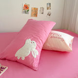 Bed Linen Comforter Sets Kids girls Duvet Cover And Sheet 3/4 pcs Bedding Set Adult Single Double Queen Size Bed Sheets Set