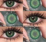 2pcs Natural Color Contact Lenses For Eyes Pattaya Green Lenses Blue Eye Contacts Lens Gray Beauty Pupils Yearly Use