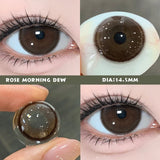 2PCS New Product Color Contacts Lenses Fashion Soft With Degree Lenses Beauty Pupil Makeup Fast Shiping