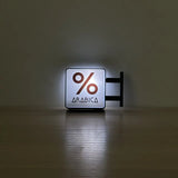 Glowing Mini Fridge Magnets Light Box Coffee Beer Illuminated Home Decor Accessories Japanese Underground Iron Family Rosen