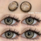 1 Pair Lenses Color Contact Lenses for Eyes Prescription Grey Korean Lenses Brown Natural Lenses With Diopters
