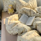 New Skin-friendly and Comfortable 13070 Pure Cotton Printed Floral Single Quilt Cover Breathable Duvet Cover 200X230