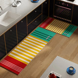Carpet For Kitchen Non-slip Waterproof Oil-proof Floor Mat PVC Leather Long Rug Home Decoration Foot Mats Alfombra Cocina