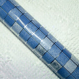 Blue Mosaic Self Adhesive Wallpaper Peel and Stick Bathroom Wallpaper Worktop Cover Wall Tile Stickers Kitchen Countertop Decor
