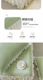 2/3pcs Summer Cooling Bed Skirt Set Class A Princess Mattress Cover Single Soft Mat Room Decor Bedspread Ice Silk Bean Cool Mat
