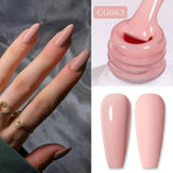 10ml Red Series Gel Nail Polish Winter Dark Red Glitter Nail Art Varnish Semi Permanent Soak Off UV LED Gel