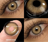 1Pair Color Contact Lenses for Eyes Cosmetics Blue Contact Lenses Brown Natural Contact Lens Gray Pupils Green Contacts
