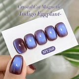 Shadowstar Bamboo Gel Polish 10ml Cat Magnetic Eye Effect Crystal Semi-Permanent Varnish Soak Off UV LED Manciure