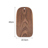 Black Walnut Cutting Board Solid Wood Chopping Boards Western Restaurant Solid Wood Bread Board with Handle Cutting Board