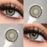 2PCS Korea Iris Colored Contact Lenses Soft Makeup Products Enlarge Eyes Beauty Soft Lens