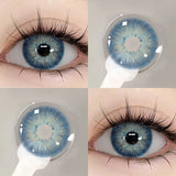 Natural Colored Contact Lenses Brown Eye Lenses Gray Contacts Blue Lens Colored Pupils Cosmetics Beauty Yearly Use