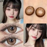 Color Contact Lenses for Eyes Korean Lens Blue Color Lens Brown Big Eye Contacts Lenses Pink Lenses Purple Lenses