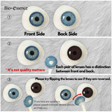 1 Pair Black Cos Contact Lenses for Eyes Cosplay Lenses Anime Lenses Anime Accessories Lenses Black Lenses Red Lens
