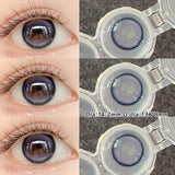 2PCS/Pair Korean Style Natural Grey Cute Lens for School Campus Festival Fast Shipping Best Selling