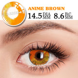 1 Pair Halloween Colored Contact Lenses for Cosplay Eyes Natural Brown Lenses Beauty Fashion Red lense Blue Lenses