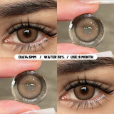New 1Pair Blue Eyes Contact Colored Contact Lenses Gray Brown Colorful Beautiful Pupils Green Eyes Contact 6 Months Use