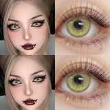 Anime Colored Contact Lenses Miku Cosplay Coloured Contact Lens Yearly Beauty Small Pupils Lens Pink Eye Lenses