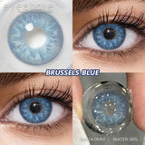 1pair Fashion Colored Contact Lenses for Eyes Natural Gray Contact Blue Eyes Lenses Gray Contacts Yearly Green Pupils