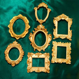 Home Accessories Wall Decoration Set 6pcs Renaissance Style Resin Decorative Frames