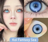1 Pair New Kio Style Color Contact Lenses with Diopter Myopia Eyes Halloween Cosplay Contacts Lens  Makeup Yearly
