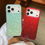 Luxury Fashion Conch Shell Pattern Phone Case For iPhone 17 Pro Max 16 15 14 13 Shockproof Back Cover