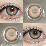 2pcs Blue Contact Lenses Yearly New Colored Lenses for Eyes Brown Natural Cosmetic Gray Eye Lenses Beauty Pupils Makeup