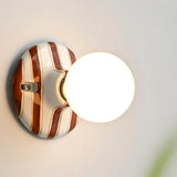 Contemporary Rotro Ceramics Wall Light Lamp Wall Lamp Sconce For Bedroom Living Room Office Indoor Home Decorative Fixture