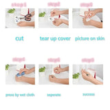 1 Sheet ButterflyTattoo Sticker Waterproof Lasting Temporary Tattoo