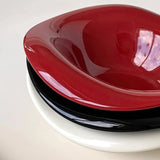 Handmade Ceramic Dessert Bowl Solid Color Yogurt Bowl Household High-value Tableware Fruit Salad Breakfast Oat Yogurt Bowl