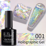 7.5ml Golden Gradient Cat Eye Nail Polish Gel Phototherapeutic Gel Soak Off Nail Magnetic Gel Polish Nail Art DlY