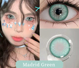 1 Pair New Kio Style Color Contact Lenses with Diopter Myopia Eyes Cosplay Contacts Lens  Halloween Contact Lenses Makeup