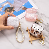 For AirPods Pro Case Soft Silicone Cover For AirPods 3 Case For airpods 3 pro 2 1 USB C funda girls pearl coque for airpod 3 pro