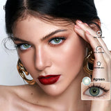 Big Eyes Black Colored Contact Lenses Gray Eye Lenses Natural Brown Pupils Makeup Cosmetic Green Contact Lens Blue