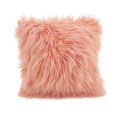 45cm Faux Sheep Fur Cushion Cover Washable Soft Square Pillowcase Furry Plain Fluffy Faux Fur