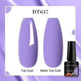 7ml Rubber Base Nail Gel Polish Nude Milky White DIY Nail Art Soak Off Gel Polish Semi Permanent Painting UV Vernis