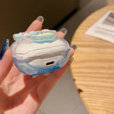 Cute Cartoon Clear Earbuds Cover For Samsung Galaxy Buds 2 Pro Buds FE Live Buds2 Pro Buzz 2 Pro buzz2 Case Lovely Bracele Funda