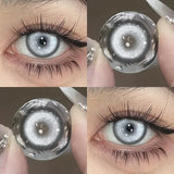 Color Contact Lenses Anime Pupil 6months 1pair Halloween Crazy Eye Lenses