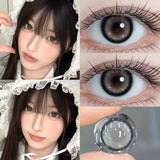 2pcs Natural Colorld Contacts Korean Lenses with Prescription Beauty Pupils Cosmetics Circle Lenses Fast Shipping Yearly