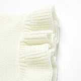 Knitted Baby Swaddle Blanket for New Born Babies Accessories Ruffle Stroller Blanket Bedding items Infant Nap Bed Cover