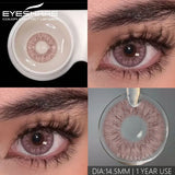 1 pair Colored Contact Lenses for big Eyes Natural Eye Lenses Gray Contact Green Lenses Blue Lenses Fashion Lenses